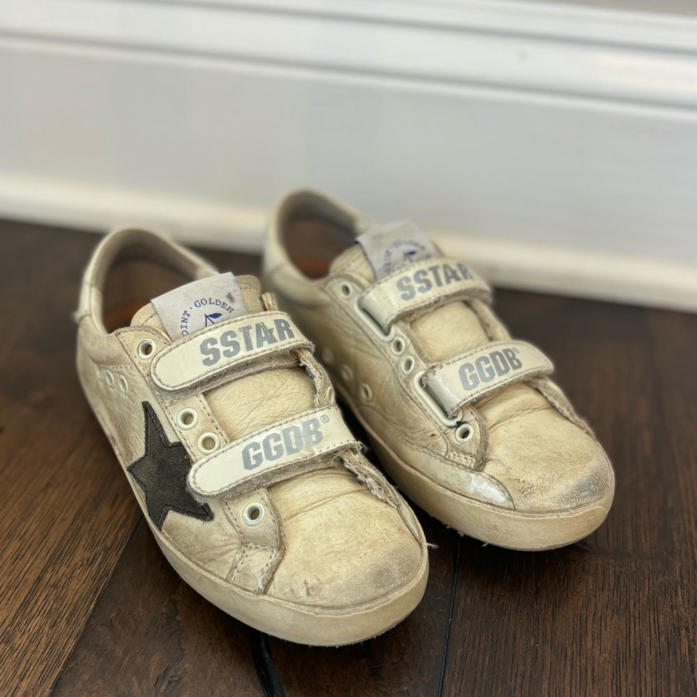 Golden Goose kids superstar sneakers, size 29